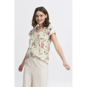 Blusa de gola redonda para mulher b.young Falakka image-5