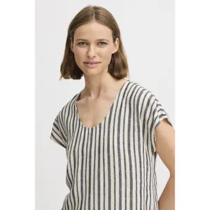 Blusa de gola redonda para mulher b.young Falakka image-6