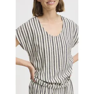 Blusa de gola redonda para mulher b.young Falakka image-5