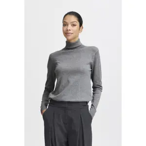 Damski sweter z golfem b.young Mmorla image-1