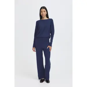 Womens knitted trousers b.young Morla image-1