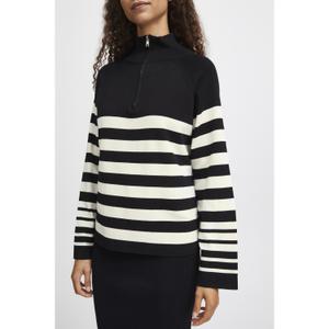 Women's 1/2 zip sweater b.young MMorla image-3
