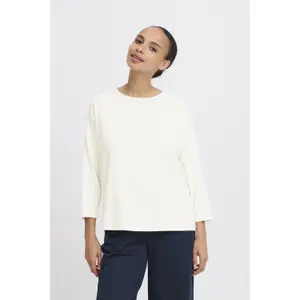 Vrouwen t-shirt met half lange mouwen b.young Pamila image-2