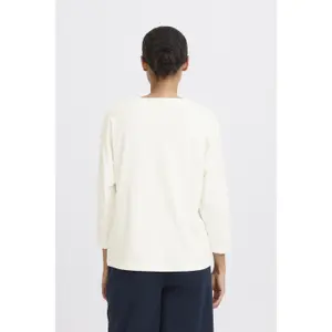 Vrouwen t-shirt met half lange mouwen b.young Pamila image-5