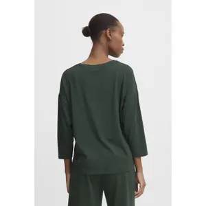 Vrouwen t-shirt met half lange mouwen b.young Pamila image-5