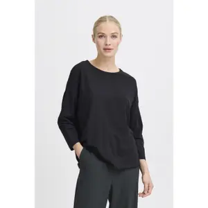 Vrouwen t-shirt met half lange mouwen b.young Pamila image-2