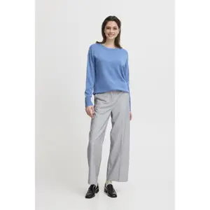 Damski sweter z okrągłym dekoltem b.young Nonina 2 image-1