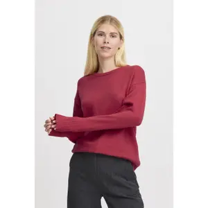 Damski sweter z okrągłym dekoltem b.young Nonina 2 image-1