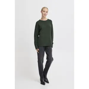 Damski sweter z okrągłym dekoltem b.young Nonina 2 image-1