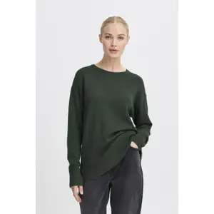 Damski sweter z okrągłym dekoltem b.young Nonina 2 image-2