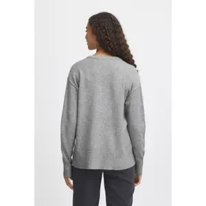Damski sweter z okrągłym dekoltem b.young Nonina 2 image-4