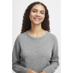 Damski sweter z okrągłym dekoltem b.young Nonina 2 image-5