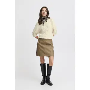 Damski sweter z krótkim rękawem b.young Oksana image-1