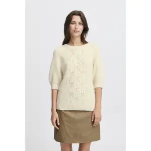 Damski sweter z krótkim rękawem b.young Oksana image-2