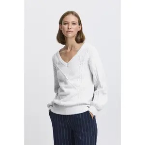 Women's V-neck sweater b.young Medi image-4