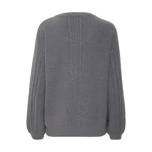 Women's V-neck sweater b.young Medi image-3
