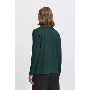 T-shirt de manga comprida feminina b.young Perlina V Jersey image-4