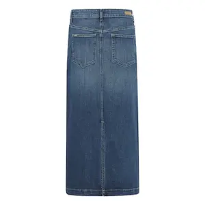 Jupe en jean taille haute femme b.young Komma image-1