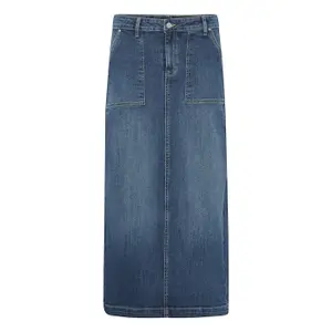 Jupe en jean taille haute femme b.young Komma image-2