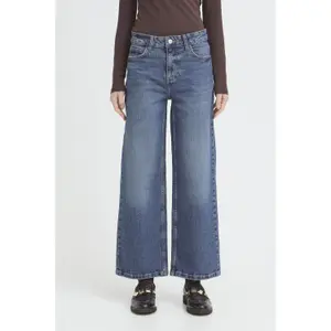 Bredbenadejeans för kvinnor b.young Kyjla image-2