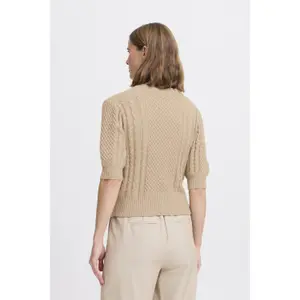 Damski sweter z krótkim rękawem b.young Nibe image-4