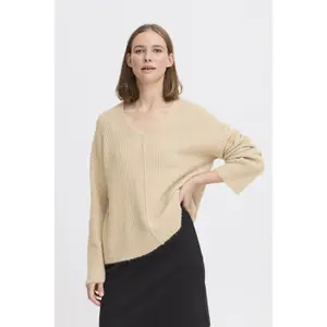 Women's V-neck sweater b.young Omea image-2