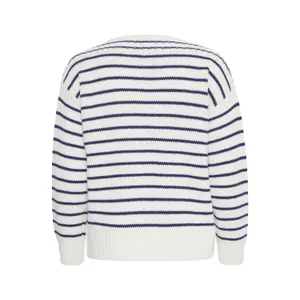 Gestreifter Pullover Damen b.young Nagla image-4