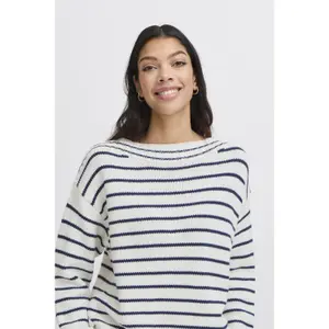 Gestreifter Pullover Damen b.young Nagla image-6