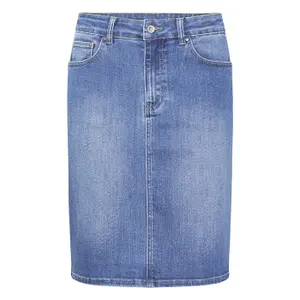 Denim skirt for women b.young XKaily 2 image-0