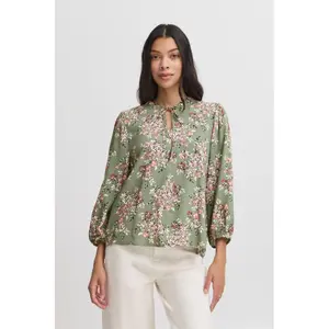 Damen Bluse mit V-Ausschnitt b.young Joella 3 image-1