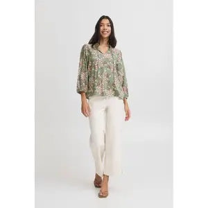 Damen Bluse mit V-Ausschnitt b.young Joella 3 image-2