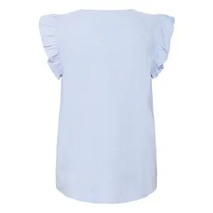Camisa com folhos para mulher b.young Falakka image-1