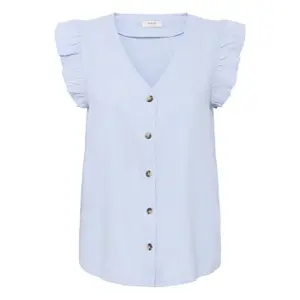 Camisa com folhos para mulher b.young Falakka image-0