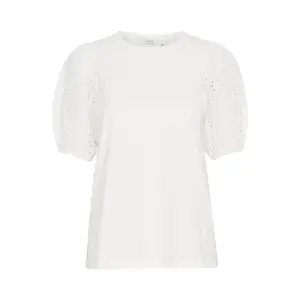 T-shirt com mangas bufantes para mulher b.young Summer image-0