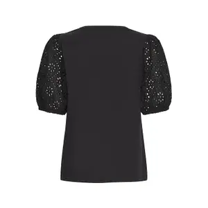 T-shirt com mangas bufantes para mulher b.young Summer image-1