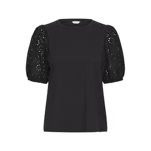 T-shirt com mangas bufantes para mulher b.young Summer image-0