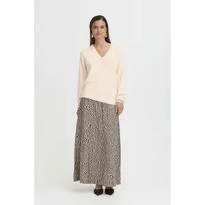 Damen V-Ausschnitt Pulli b.young Omea 2 image-1