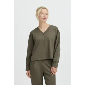 Damen V-Ausschnitt Bluse b.young Pusti image-1