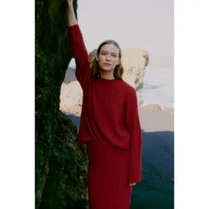 Gerippter Pullover Damen b.young Marianne image-1