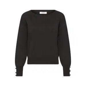 Pullover mit U-Boot-Kragen Damen b.young Mobbe image-0