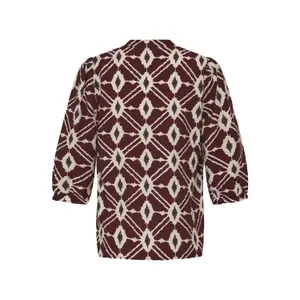 Damen V-Ausschnitt Bluse b.young Kaia image-5