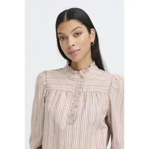 Bluse til kvinder b.young Haoyu Frill image-6