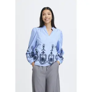 Bluse til kvinder b.young Fausta image-1