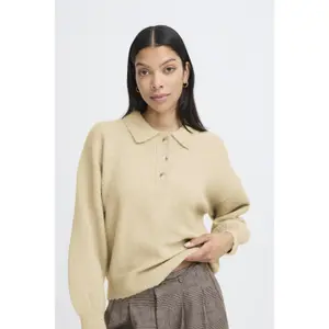 Langærmet poloshirt til kvinder b.young Omea image-3