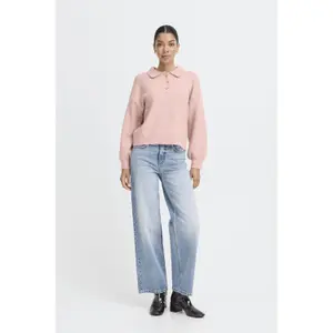 Langærmet poloshirt til kvinder b.young Omea image-3