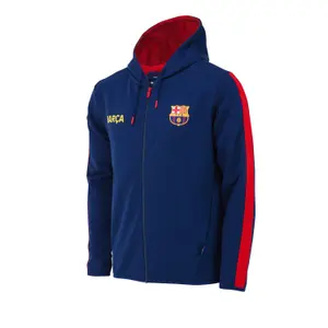 Children's tracksuit jacket FC Barcelone image-0