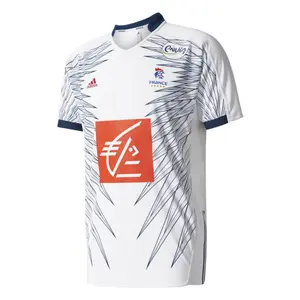 Jersey adidas Equipe de France extérieur 2017 (6 étoiles) image-0
