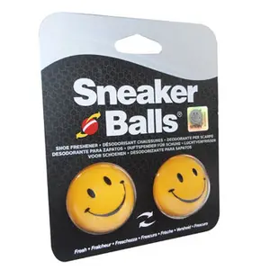 Lote de 2 bolas desodorantes Sneakerballs Happy Face image-0