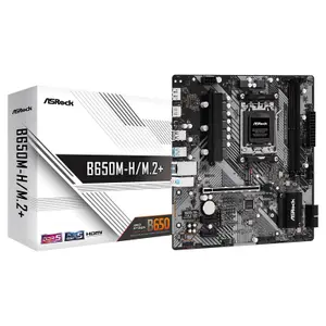 Carte mère ASRock B650M-H/M.2+ (AM5) Micro ATX image-1