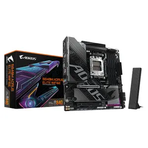 Carte mère Gigabyte B840M Aorus Elite WiFi6E (AM5) Micro ATX image-4